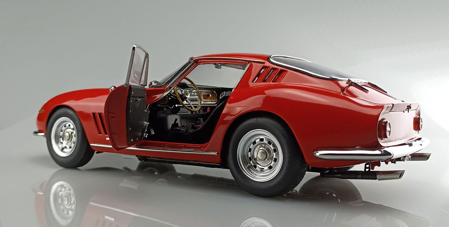 FERRARI 275 GTB/C RED CMC M-210 1/18°