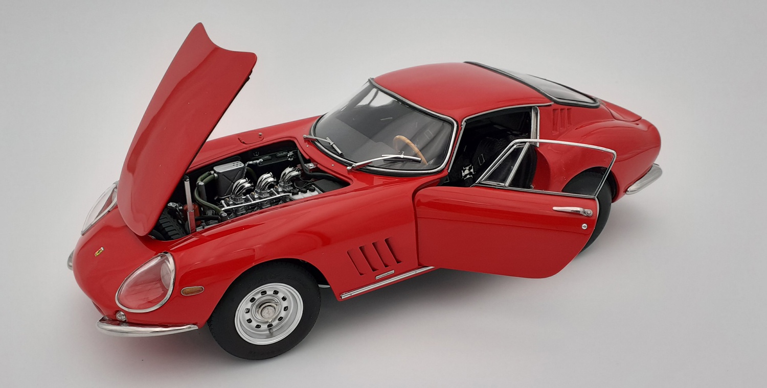 FERRARI 275 GTB/C ROUGE CMC M-210 1/18°