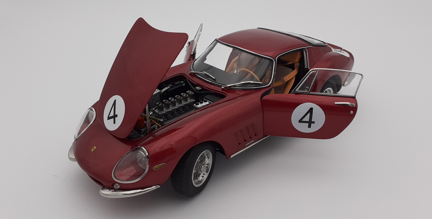 FERRARI 275 GTB/C #4 PEDRO RODRIGUEZ 1966 CMC 1/18°