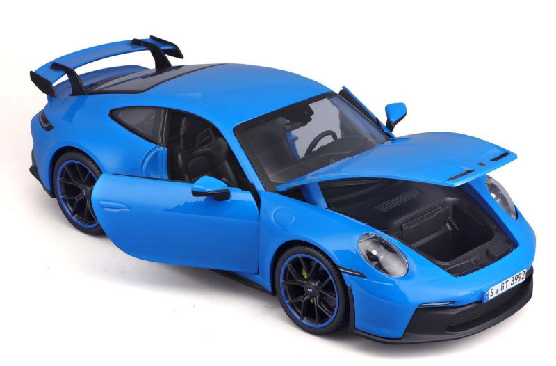 PORSCHE 911 GT3 TYPE 992 2021 BLEU MAISTO 1/18°