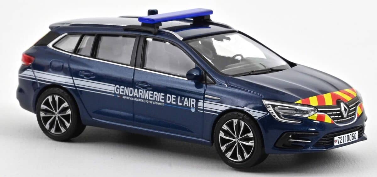 RENAULT MEGANE I Phase 2 COUPE 2001 GENDARMERIE NOREV 1:43 of refe