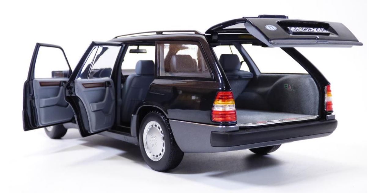 MERCEDES 300 DT S124 noir NOREV 1/18