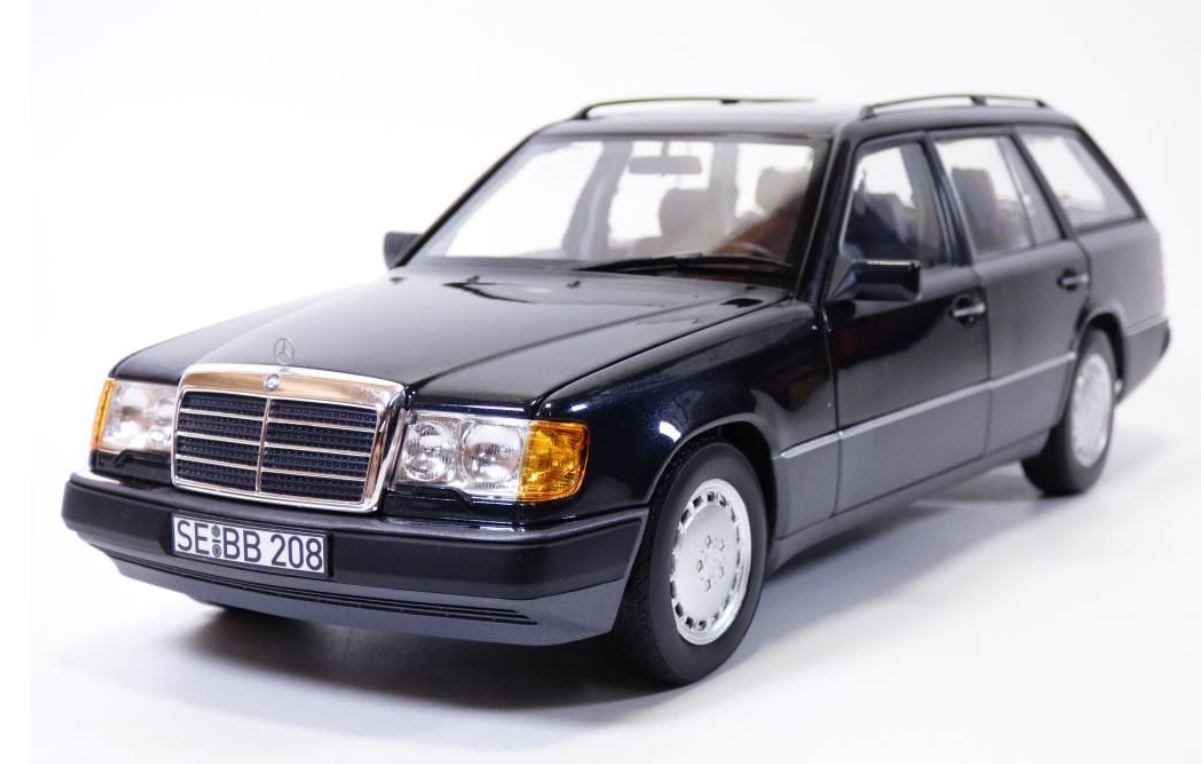 MERCEDES 300 DT S124 noir NOREV 1/18