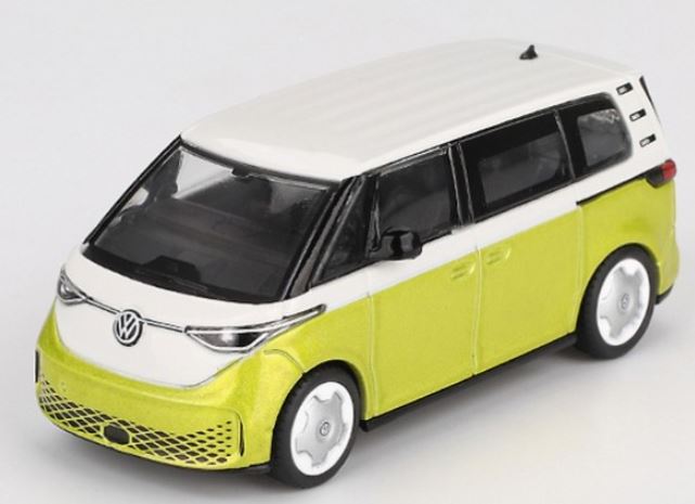 VOLKSWAGEN ID.BUZZ Candy White - Pomelo Yellow 2023 MINIGT 1/64