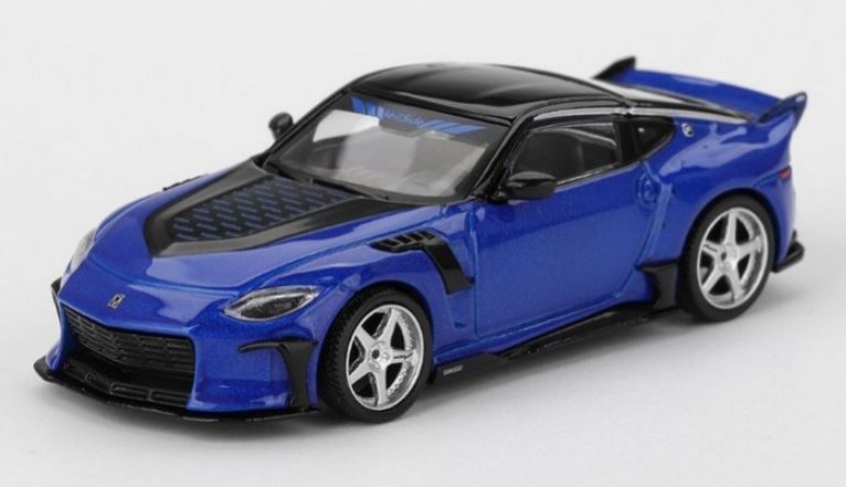 NISSAN Fairlady Z Veilside FFZ400 Seiran Blue 2024 MINIGT 1/64