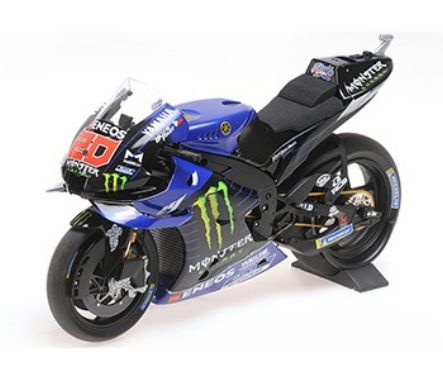 YAMAHA YZR-M1 FABIO QUARTARARO CHAMPION DU MONDE 2021 MINICHAMPS 1/12°