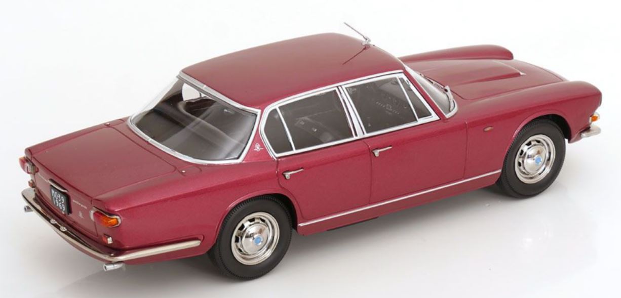 Maserati Quattroporte I 1965 redmetallic Kk Scale 1/18