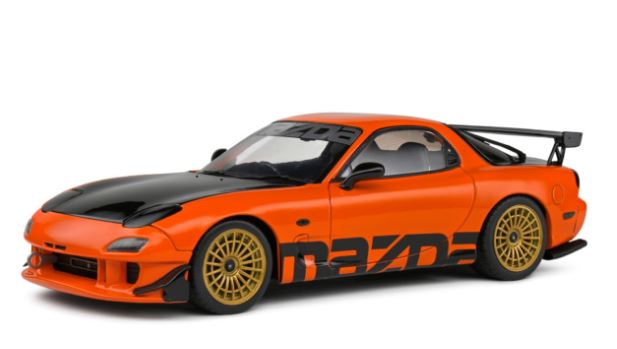 Mazda RX7 FDRS orange 1994 Solido 1/18