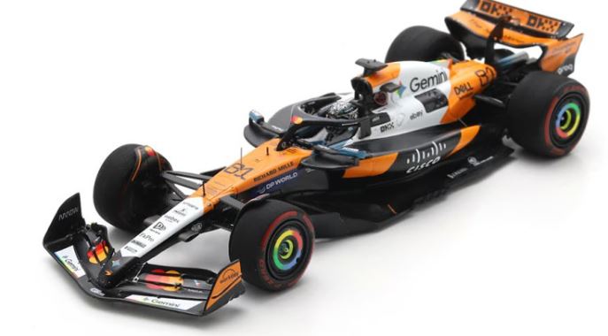McLaren Mercedes MCL39 81 Oscar Piastri F1 USA Austin 2025 Spark 1/43