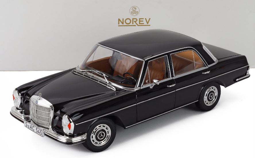 Mercedes-Benz 280 SE 1968 Noir NOREV 1/18
