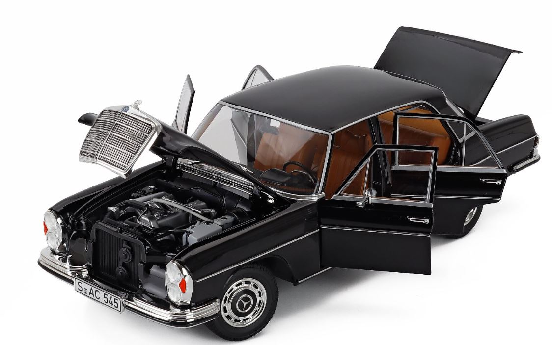 Mercedes-Benz 280 SE 1968 Noir NOREV 1/18