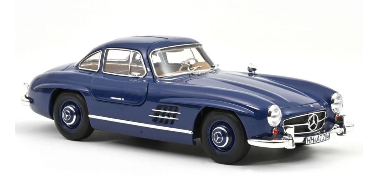 Mercedes-Benz 300 SL 1954 Bleu NOREV 1/18