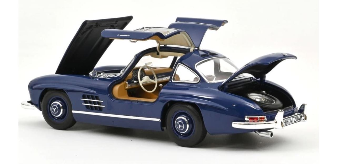 Mercedes-Benz 300 SL 1954 Bleu NOREV 1/18