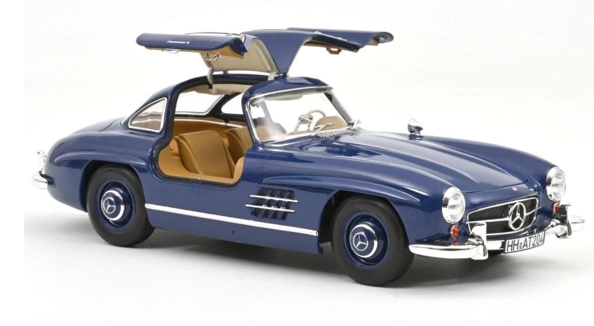 Mercedes-Benz 300 SL 1954 Bleu NOREV 1/18