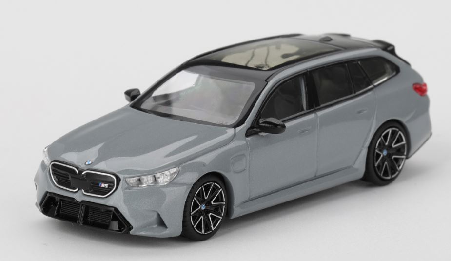 BMW M5 (G99) Touring 2025 Brooklyn Grey Metallic MINIGT 1/64