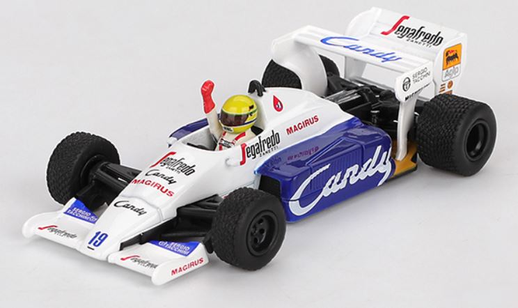 Toleman TG184 - No.19 Ayrton Senna 2nd Monaco GP 1984 MINIGT 1/64