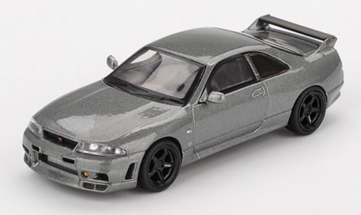 Nissan Skyline GT-R (R33) Nismo BNR33 CRS Dark Metal 1993 MINIGT 1/64