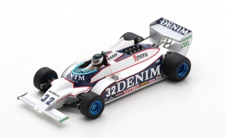 OSELLA FA1B BRITISH GP JEAN-PIERRE JARIER 1981 SPARK 1/43°