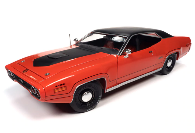 PLYMOUTH GTX 1971 AUTO WORLD 1/18°