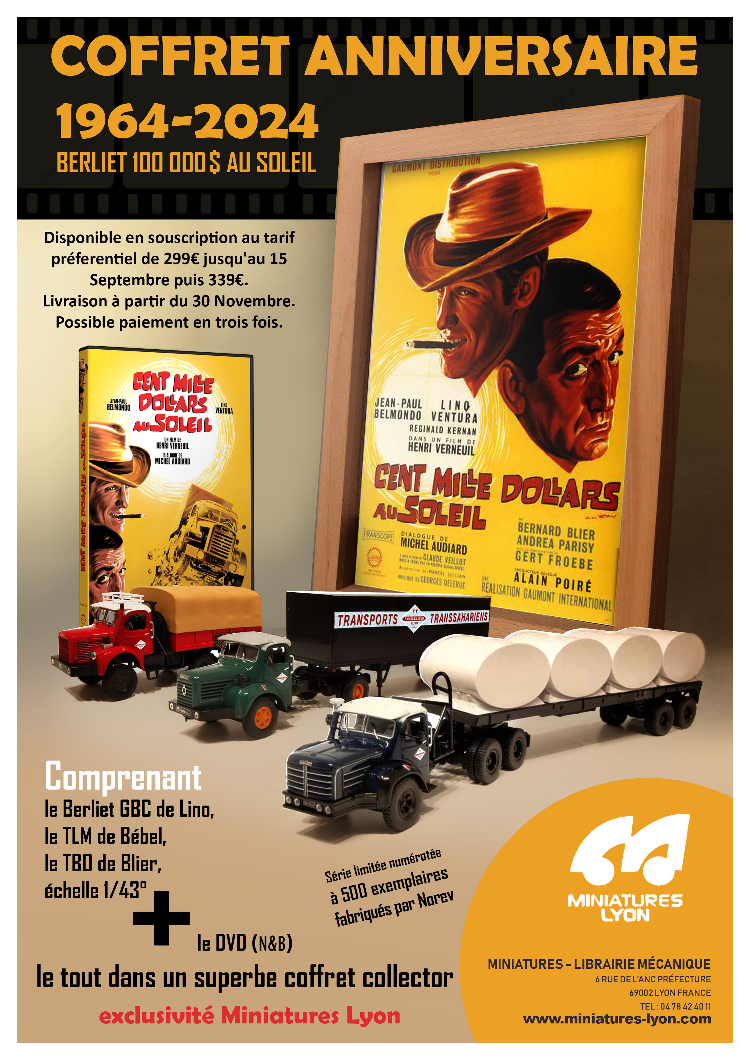 Coffret anniversaire 100000$ au soleil !