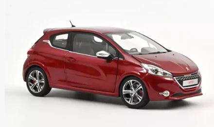 Peugeot 208 GTi 2013 Rouge Rubis NOREV 1/18