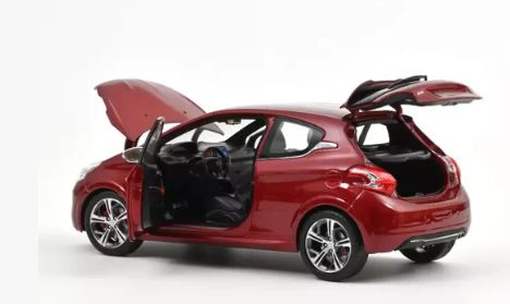 Peugeot 208 GTi 2013 Rouge Rubis NOREV 1/18