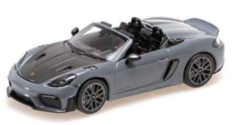 Porsche 718 Spyder RS grey Minichamps 1/43