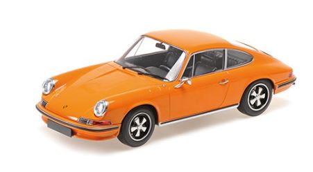 Porsche 911 1972 Orange Minichamps 1/18