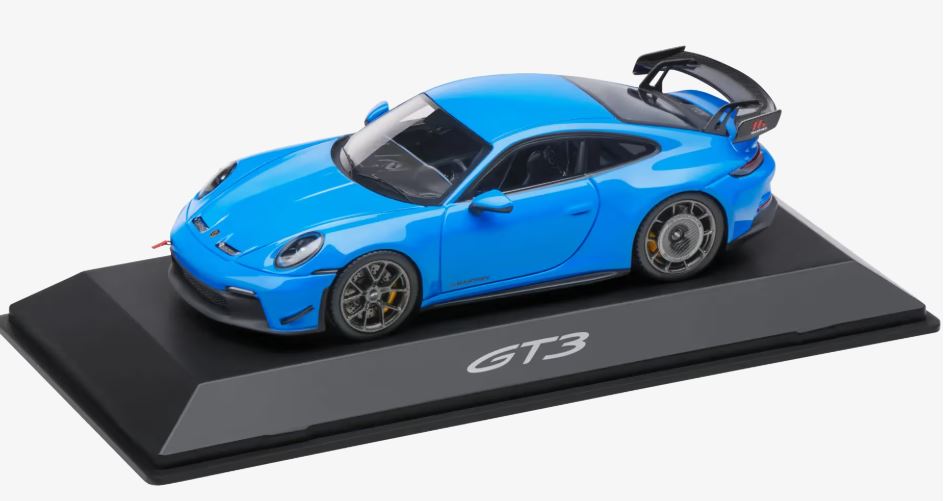 Porsche 911 GT3 (electric blue) avec kit Manthey Spark 1/43