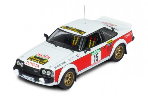 TOYOTA CELICA 2000 GT (RA40) #15 RALLYE PORTUGAL 1980 IXO 1/43°