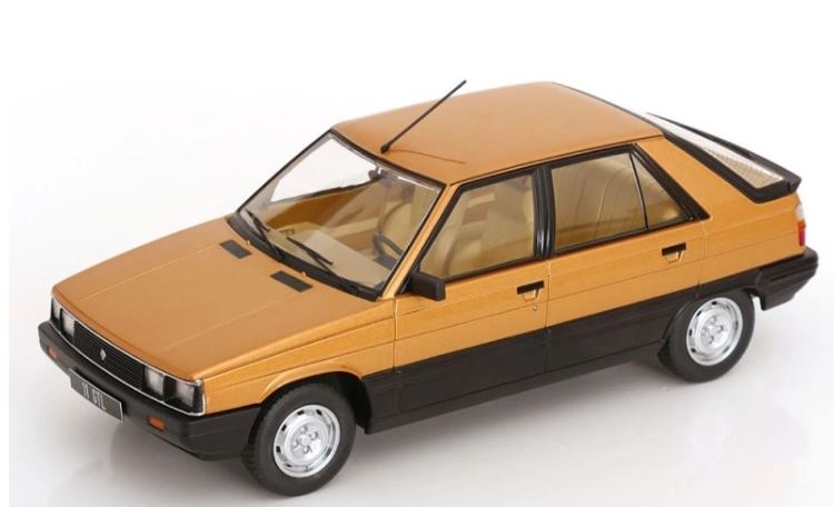 Renault 11 GTL 1985 marron ModelCar 1/18