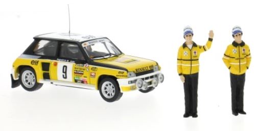 Renault 5 Turbo n°9 Ragnotti et Andrié vainqueur Monte Carlo 1981 IXO 1/43