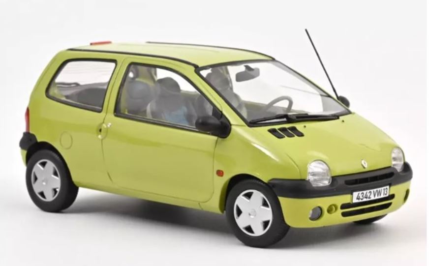 Renault Twingo 1998 Jaune Anis NOREV 1/18