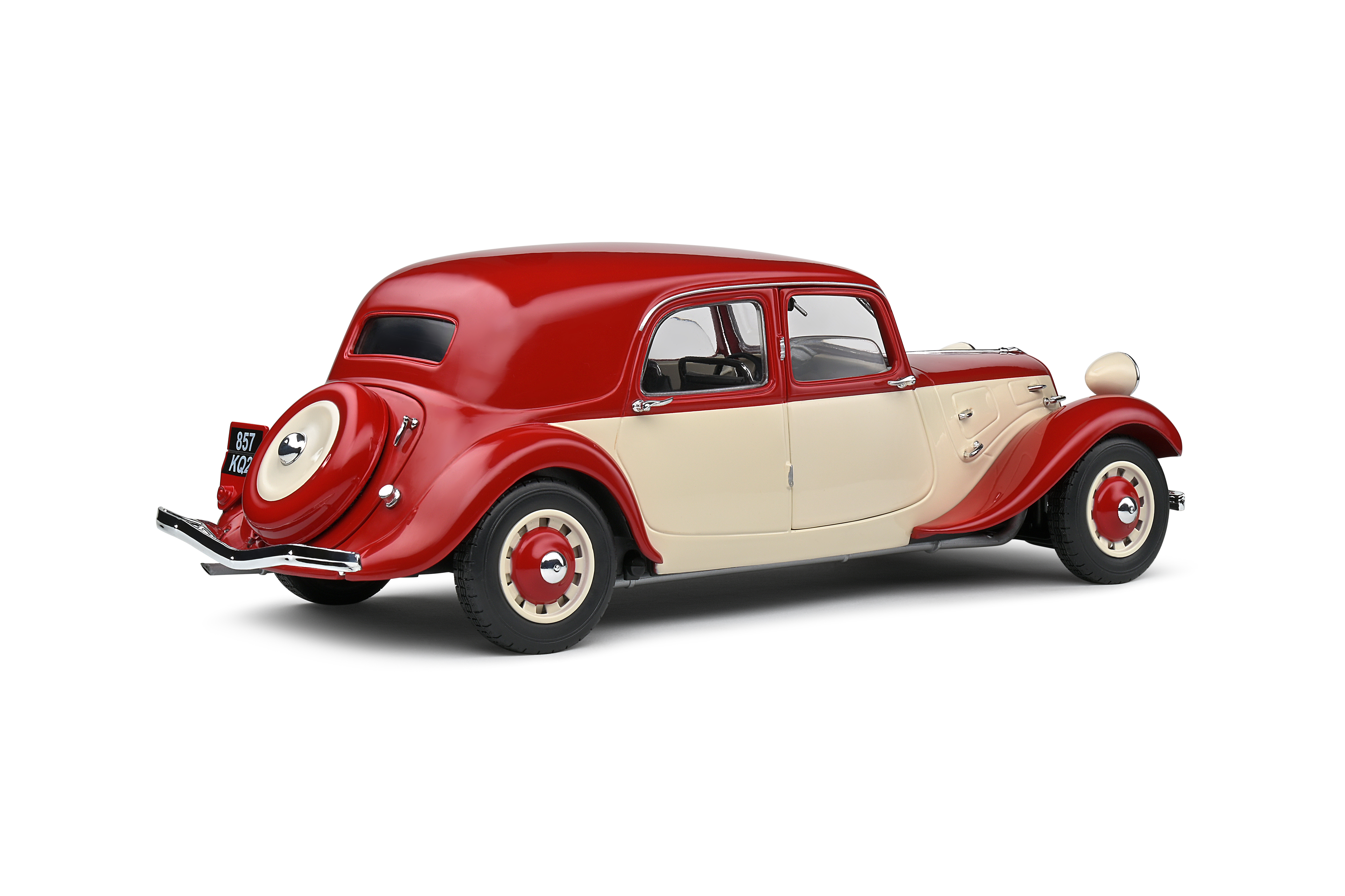 CITROEN TRACTION 7 BI-TON ROUGE 1937 - SOLIDO 1/18