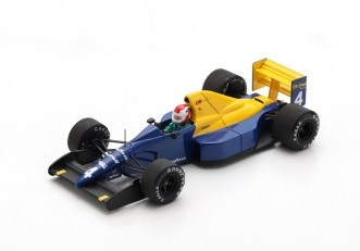 TYRRELL 018 GP BELGIQUE 1989 HERBERT SPARK 1/43°