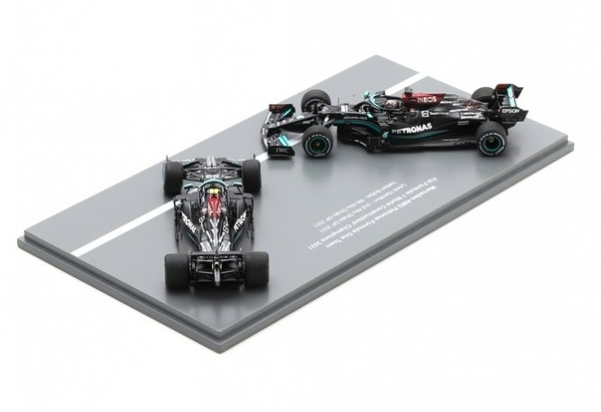 COFFRET MERCEDES F1 2021 SPARK 1/43°
