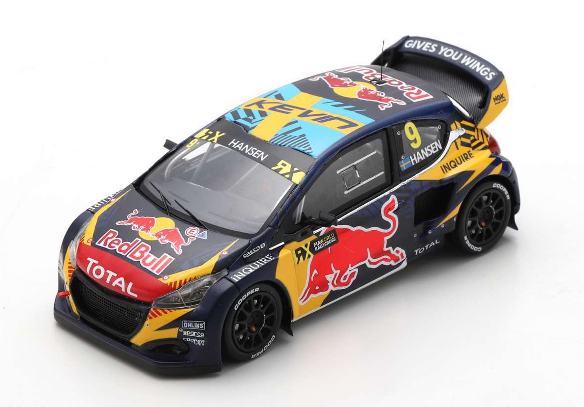 PEUGEOT 208 WRX N°9 3rd RACE 7 WORLD RX OF SPAIN 2020 SPARK 1/43°
