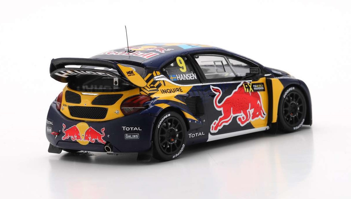PEUGEOT 208 WRX N°9 3rd RACE 7 WORLD RX OF SPAIN 2020 SPARK 1/43°