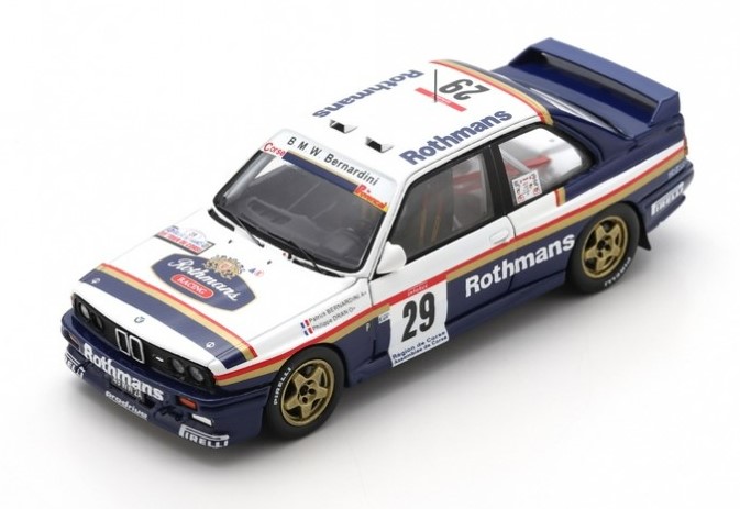 BMW M3 E30 TOUR DE CORSE 1991 N°29 SPARK 1/43°