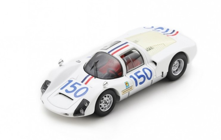 PORSCHE 906 N°150 TARGA FLORIO 1966 SPARK 1/43°