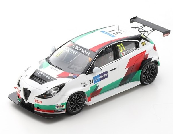 ALFA ROMEO GIULIETTA VELOCE TCR 3RD RACE 1 WTCR RACE OF MACAU 2019 SPARK 1/43°