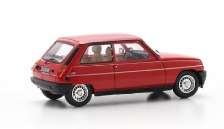 RENAULT 5 Alpine Turbo 1982 rouge SCHUCO 1/43