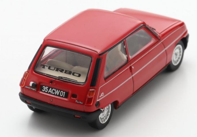 RENAULT 5 Alpine Turbo 1982 rouge SCHUCO 1/43
