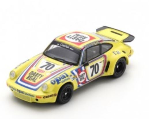 PORSCHE 911 Carrera RSR 3.0 N°70 24H Le Mans 1974 R. Touroul - H. Cachia - D. Rua Spark 1/64