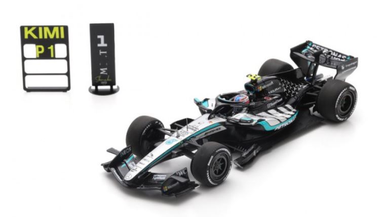 MERCEDES-AMG W17 N°12 Mercedes AMG Petronas F1 Team Vainqueur GP Chine 2026 Kimi Antonelli SPARK 1/43