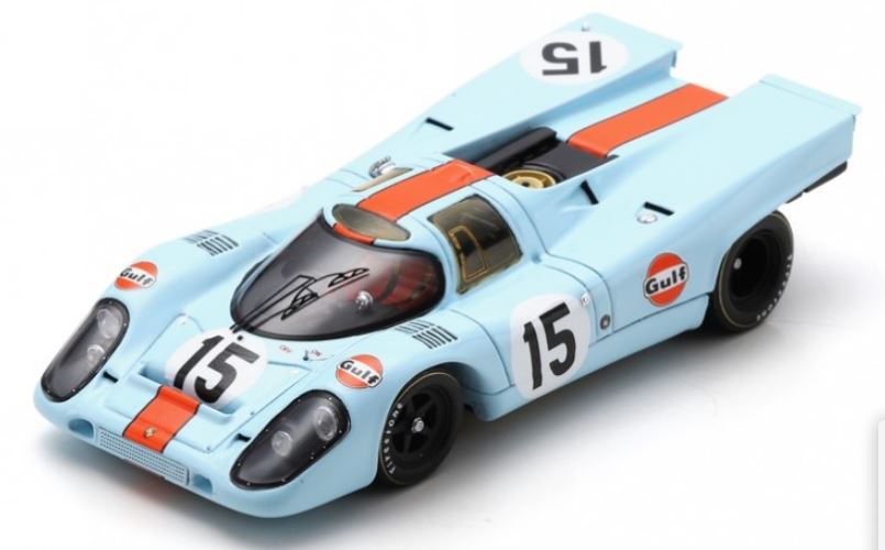 PORSCHE 917K N°15 4ème 12H Sebring 1970 P. Rodriguez - L. Kinnunen - J. Siffert SPARK 1/43