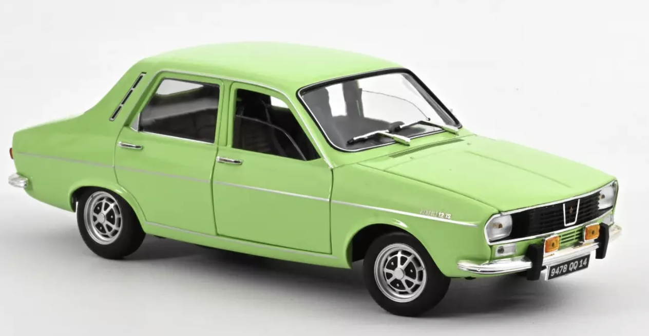 Renault 12 TS 1973 Vert clair 1/18º NOREV