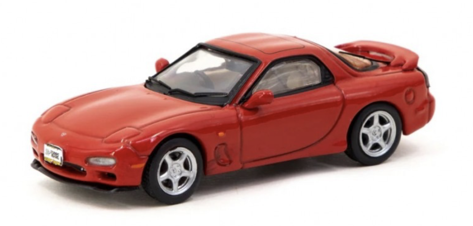 MAZDA RX-7FD3S RED TARMAC 1/64