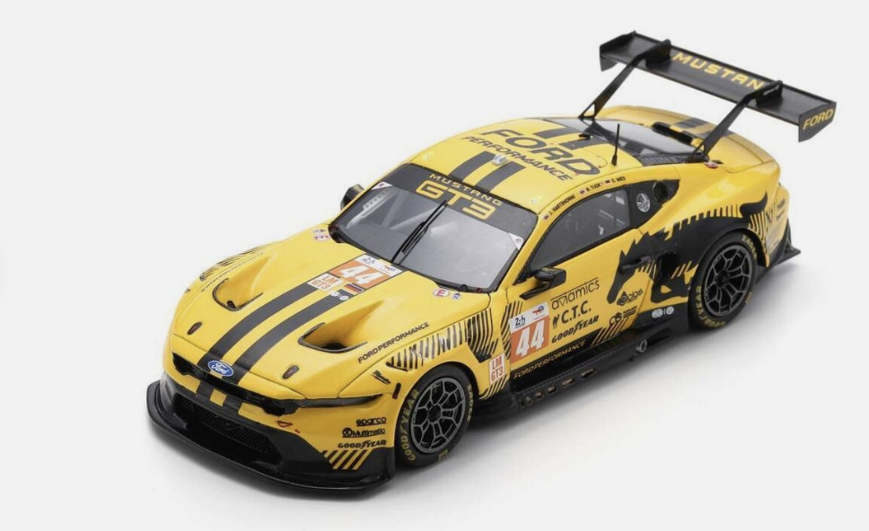 FORD MUSTANG GT3 PROTON COMPETITION LE MANS 24H 2024 SPARK 1/43