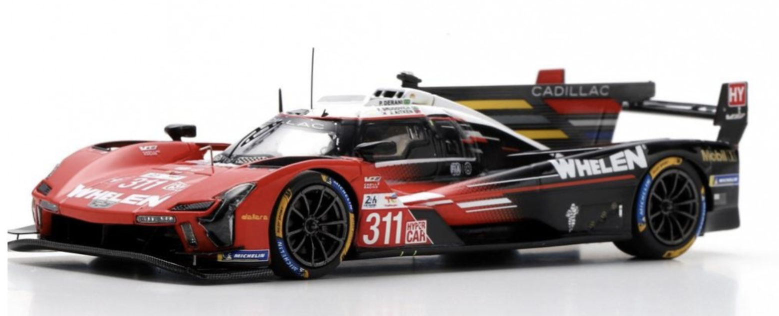 CADILLAC V SERIES R. CADILLAC RACING LE MANS 2024 ROUGE - NOIR #311 SPARK 1/43